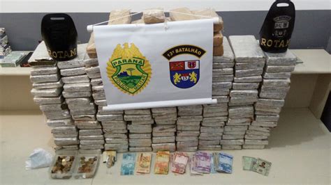 Pm Apreende 150 Quilos De Maconha No Capão Raso E Prende Quatro Pessoas