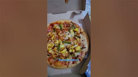 Dominos Paneer And Capsicum Desi Hot Sauce Pizza Foodie Domino Youtube