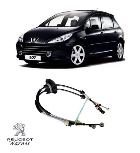 Cables Selectora Palanca Cambios Orig Peugeot 307 1 6 N