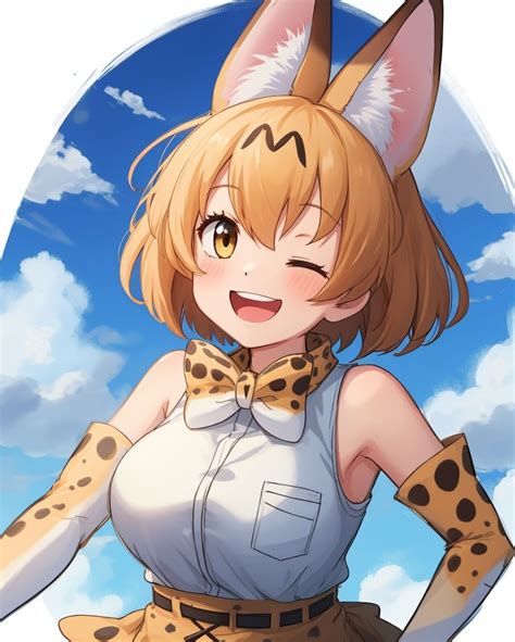 Vk Serval Kemono Friends Kemono Friends Anime Fandoms Pixel Art Neco Arc