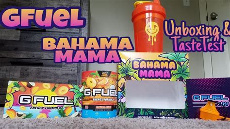 Gfuel Roman Atwoods Bahama Mama Unboxing And Taste Test With Gfuel 2