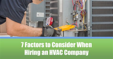 Factors To Consider When Hiring An Hvac Company Comfort World Air