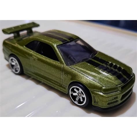 Readystock Mattel Toys Hot Wheels Nissan Skyline Gtr R Variants Shopee Malaysia