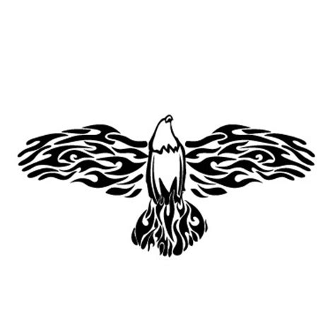 Flaming Eagle Tattoo - ClipArt Best