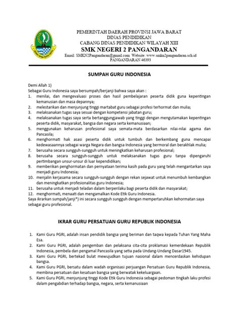 Ikrar Guru Indonesia Pdf