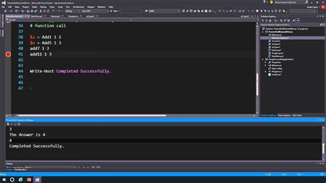 Powershell Tools For Visual Studio Youtube