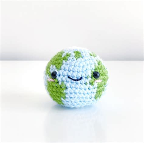 Planet Earth Crochet Pattern Only Pdf Instant Download Amigurumi