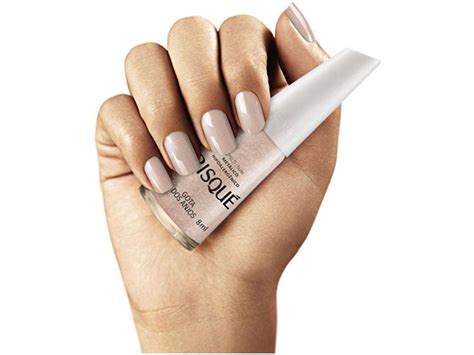 Esmalte Risqué Nudes Gota dos Anjos Nude Metálico Hipoalergênico 8ml Esmalte Magazine Luiza