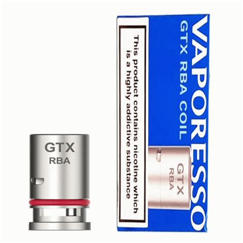 Vaporesso Gtx Rba Coil Vape Korner