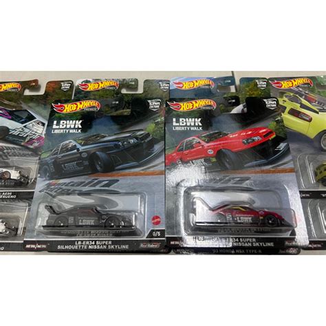 Hot Wheels Car Culture Mountain Drifters With Chase Car ER34 LBWK Shopee Malaysia