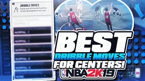 New Overpowered Dribble Moves For Centers How To Speedboost With A