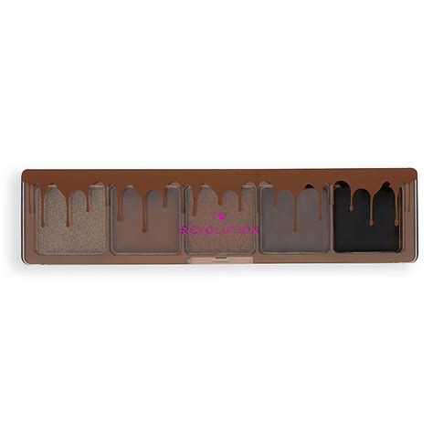 I HEART REVOLUTION Палетка теней для век Mini Chocolate Shadow Palette ...