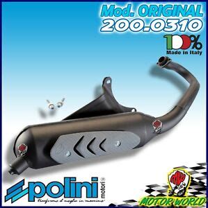 Marmitta Polini Original Omologata Piaggio Gilera Typhoon Zip