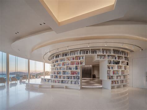 3andwich Design He Wei Studio Built Circular Library Featuring A