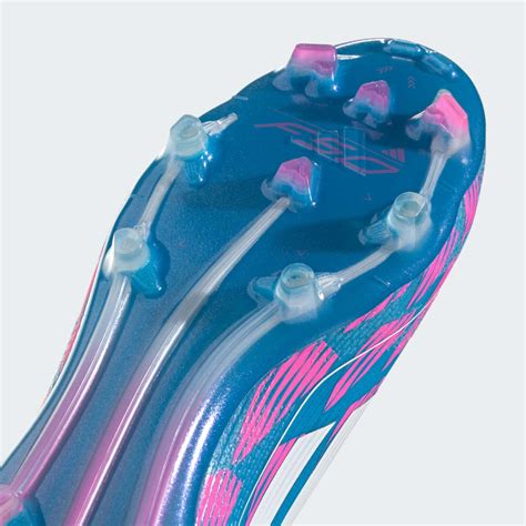 Adidas F50 Elite Laceless Firm Ground Boots Blue Adidas Tz