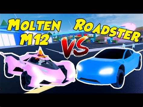 Jailbreak MOLTEN M12 Vs Roadster SPEED TEST Car Race YouTube