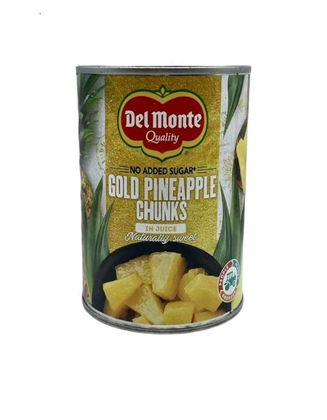 Del Monte Gold Кусочки ананса в соке, 565г (4267) - купить с доставкой ...