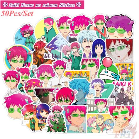 Saiki Kusuo No Sai Nan Series Stickers Pcs Set Fashion Diy