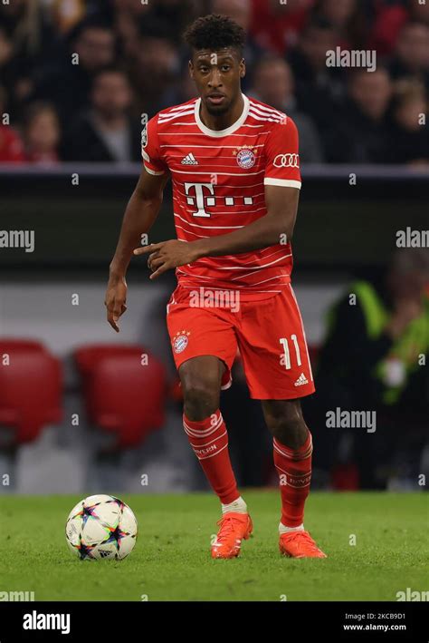 Munich Alemania 1st De Noviembre De 2022 Kingsley Coman Del Bayern Munchen Durante El Partido