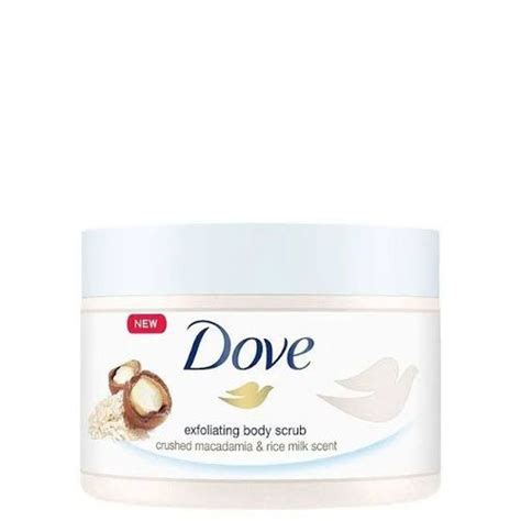 Dove Exfoliating Body Scrub Crushed Macadamia And Rice Milk Scent