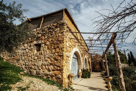 Dining Hall Nazareth Village Nazareth Israel Stock Photo Dissolve