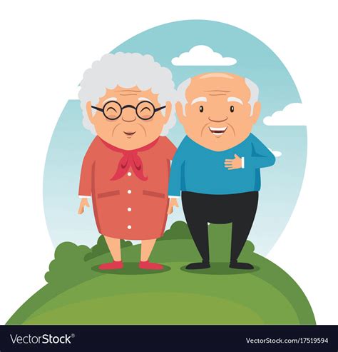 Cartoon Images Of Grandparents