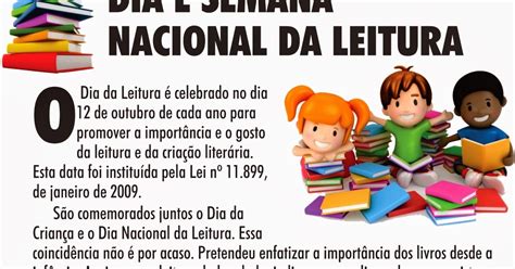 Dia Nacional Da Leitura - Dia Nacional Da Leitura - FDPLEARN