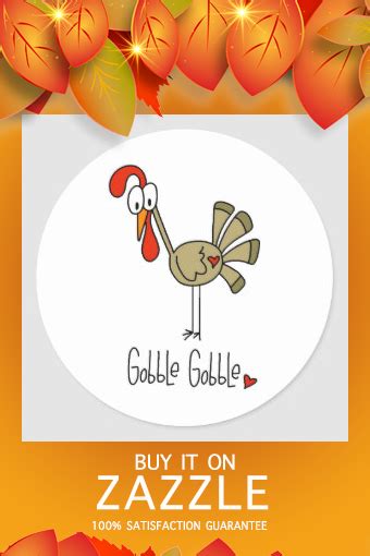 Stick Figure Turkey Stickers Stick Figures Holiday