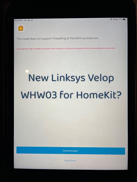 Linksys Velop WHW03 for Homekit..new…from Linksys - and THIS?! : r/HomeKit