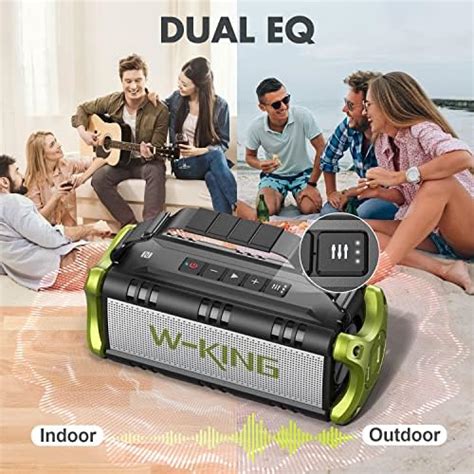 W KING 50W 70W Max Enceinte Bluetooth Puissante Portable Haut Parleur