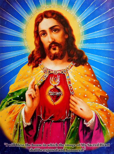 Sacred Heart Of Jesus Poster