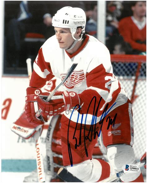 Lot Detail - Bob Probert Autographed Red Wings 8x10 Photo