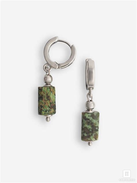 Серьги с бирюзой