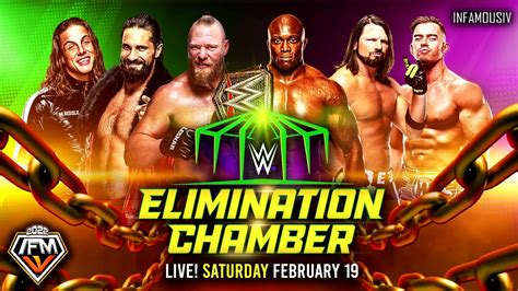 Wwe Elimination Chamber 2022 Official Theme Song 🎵 Infamous Iv Youtube