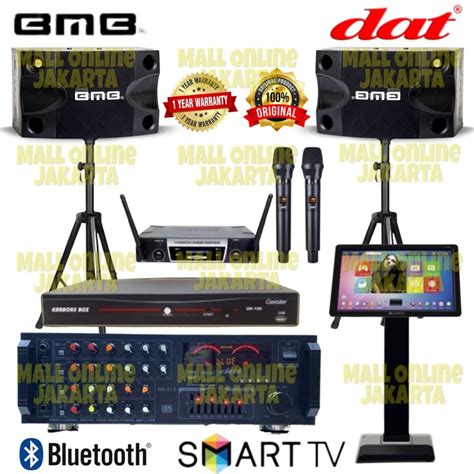 Jual Paket Sound System Bmb 8 Inch Dvd Karaoke Layar Touchscreen