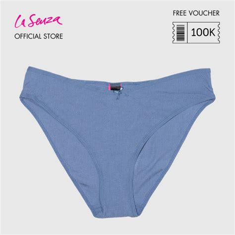 Jual La Senza Bikini Ultrasoft Panties Warna Elemental Blue 60263727 H1FQ Shopee Indonesia
