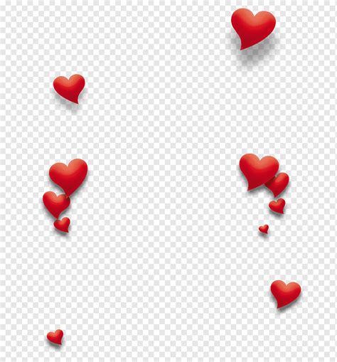 Valentine S Day Heart Heart Love Festive Elements Hearts Png Pngwing