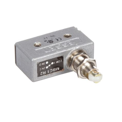 Rs Pro Spdt Plunger Microswitch A Vac Metal Housed