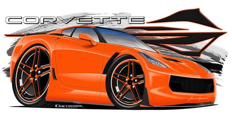 Corvette C7 - Cartoon - Share your work - Affinity | Forum