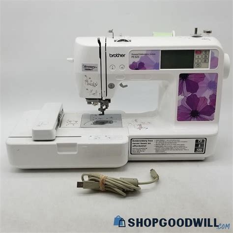 Brother Pe525 Embroidery Machine