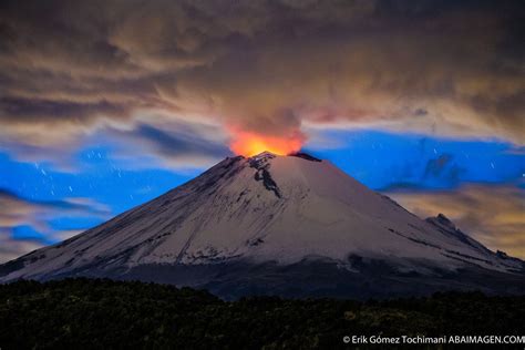 Volcán Popocatepetl Erupción Cool Landscapes Natural Landmarks