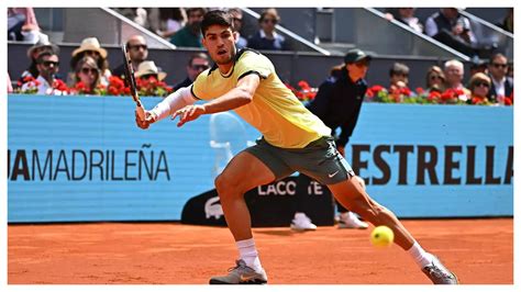 Madrid Open 2024 Carlos Alcaraz Cruises Into Fourth Round With Win