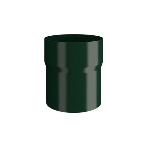 Lindab Round Pipe Connector 87mm Painted Pine Green Roofing Superstore®