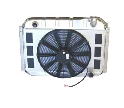 Ecklers Corvette Aluminum Radiator And Fan Module Assembly