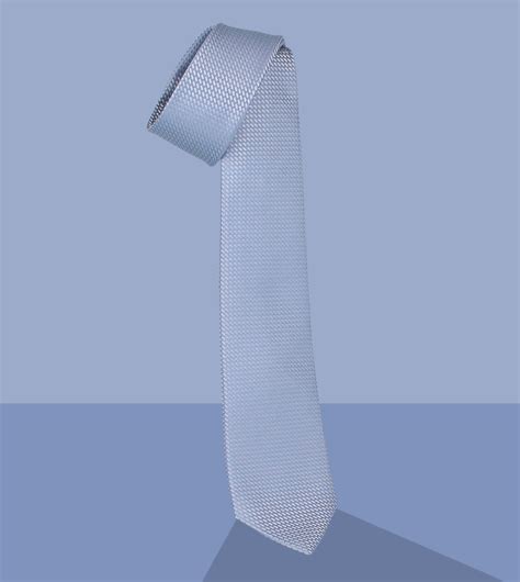 Firenze Seven Fold Silk Tie Light Blue Esclusivo Italiano