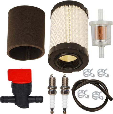 Carkio Air Filter Pre Filter Fuel Filter Line Spark Plug Shut Off Value