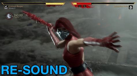 Mortal Kombat 11 Ultimate Skarlet Fatal Blow [re Sound] Youtube