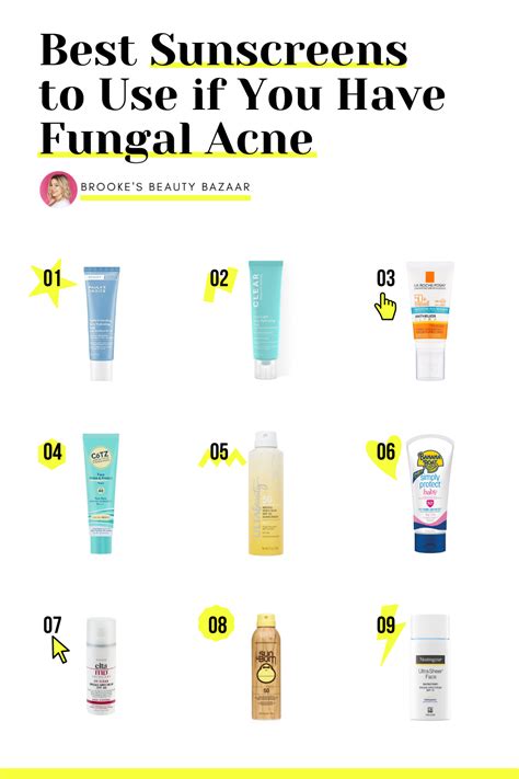 Best Sunscreen For Fungal Acne Acne Prone Skin Prevent Aging With Spf Brooke S Beauty Bazaar