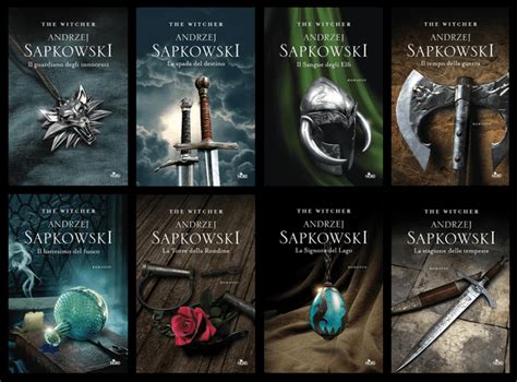 The Witcher book covers : r/witcher