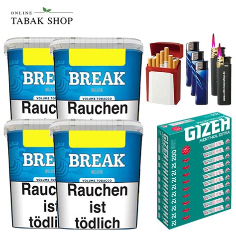 Break Blue Volumentabak Sparpaket Kaufen Online Tabak Shop